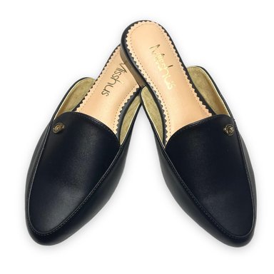 ZAPATOS MULES MUJER MISSHUS MICA NEGRO - 2