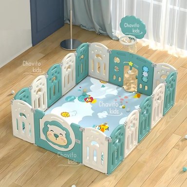 CERCO PLEGABLE LEONCITO VERDE