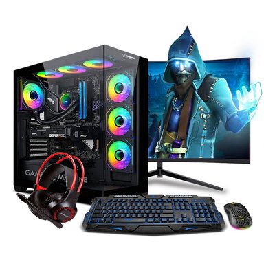 COMPUTADORA PC GAMER Ultra RGB Ryzen AMD Ryzen 9 7900X 32GBDDR5 1TB 27' IPS RTX5070 12GB MI PC LISTA - MIPCLISTA - 1