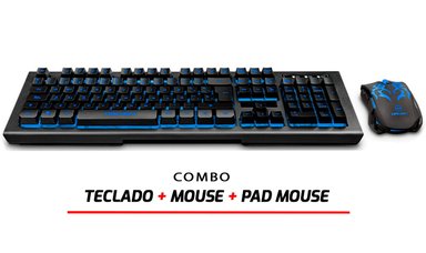 COMPUTADORA PC GAMER DRACO BLUE PLUS INTEL CORE I5 12400F 16GB 500GB 24' CURVO RTX3050 6GB MI PC LISTA - MIPCLISTA - 5
