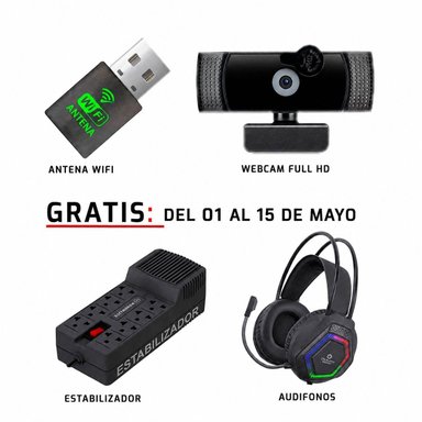COMPUTADORA PC GAMER HERO RGB INTEL CORE i9 14900K 32GB DDR5 1TB 27' CURVO RTX5070TI 16GB MI PC LISTA - MIPCLISTA - 4
