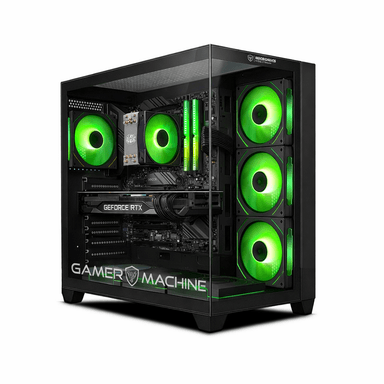 COMPUTADORA PC GAMER DRACO GREEN PLUS INTEL CORE i7 12700F 16GB 500GB 24' CURVO RTX5060 8GB MI PC LISTA - MIPCLISTA - 2