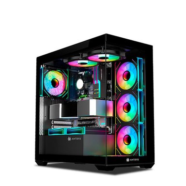 COMPUTADORA INTEL CORE i9 12900KF 16GB 500GB 24"PLANO RTX5060 8GB INGENIERÍA Y DISEÑO MI PC LISTA - MIPCLISTA - 2