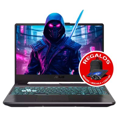 MI PC LISTA - LAPTOP ASUS TUF GAMING FA506N 15.6” AMD RYZEN 7 7435HS 16GB DDR5 500GB RTX2050 4GB MIPCLISTA