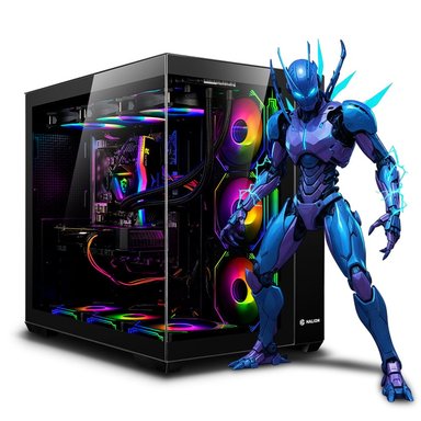 CPU GAMER INTEL CORE I9 14900K 32GB DDR5 1TB RTX5080 16GB MIPCLISTA BLUE COMPUTADORA - 1