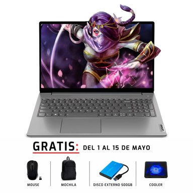 LAPTOP LENOVO IDEAPAD SLIM 15,6” AMD RYZEN 5 7520U 16GBLPRR5 500GB - 2