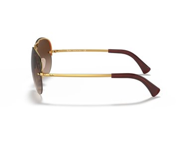 LENTES DE SOL ICONIC AVIATOR DORADO BROWN RAY-BAN - 3