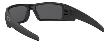 LENTES DE SOL OAKLEY RECTANGLE GASCAN NEGRO IRIDIUM POLARIZA - 6