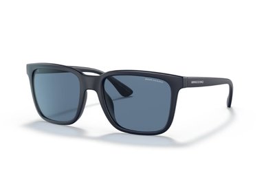 LENTES DE SOL MATTE BLUE SUSTENTABLE ARMANI EXCHANGE - 2