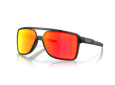 LENTES DE SOL RECTANGULAR CASTEL PRIZM RUBY OAKLEY - 2