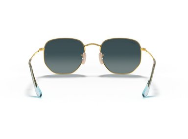 LENTES DE SOL HEXAGONAL DORADO RAY-BAN - 4