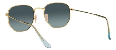 LENTES DE SOL HEXAGONAL DORADO RAY-BAN - 6