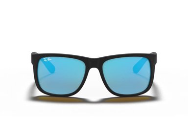 LENTES DE SOL JUSTIN AZUL ESPEJEADO RAY-BAN