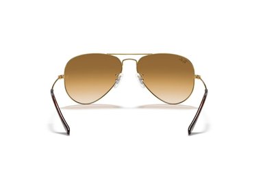 LENTES DE SOL AVIATOR CLASSIC DORADO BROWN RAY-BAN - 4