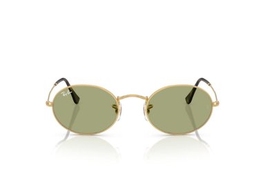 LENTES DE SOL OVAL VERDE BOTELLA RAY-BAN