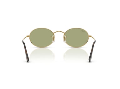 LENTES DE SOL OVAL VERDE BOTELLA RAY-BAN - 4