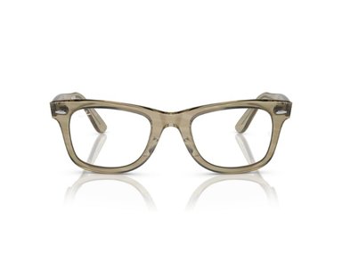 LENTES DE SOL WAYFARER TRANSPARENTE Y AZUL RAY-BAN