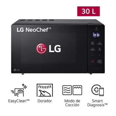 HORNO MICROONDAS LG 30 LITROS EASY CLEAN MH7032JAS