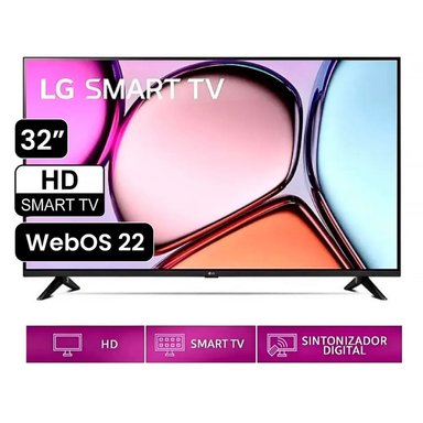 TELEVISOR LG LED 32 PULG. HD SMART TV 32LQ600BPSA