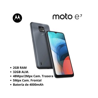 MOTOROLA E7 2GB RAM 32GB COLOR GRIS MINERAL - 2