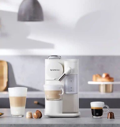 CAFETERA LATTISSIMA ONE BLACK ORIGINAL NESPRESSO - 3
