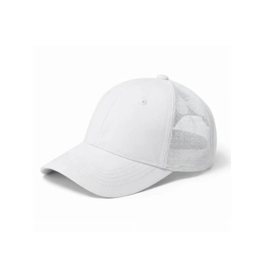 GORRA TRUCKER ENKI TASLAN AJUSTABLE BLANCO VARON ESTILO URBANO TRANSPIRABLE RESISTENTE PARA USO DIARIO MODA CASUAL