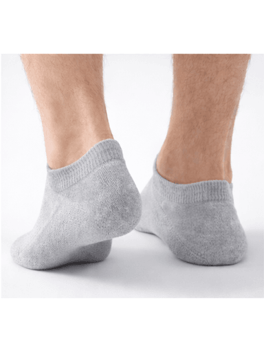 MEDIAS PACK X6 HOMBRE ALGODÓN - GRIS CLARO - 3