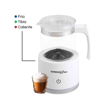 ESPUMADOR DE LECHE ITALIANO AUTOMÁTICO