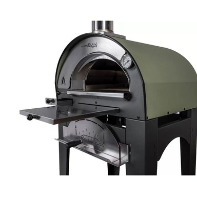 HORNO DE LEÑA PARA PIZZAS ITALINO, BABY - VERDE - 4