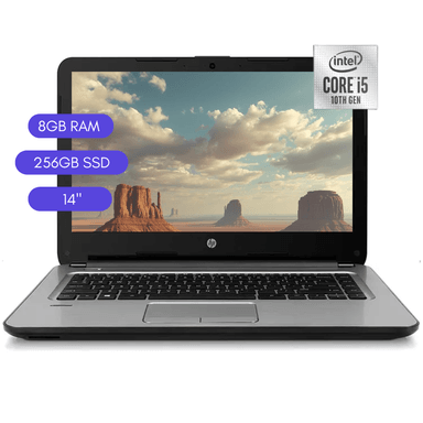 LAPTOP REACONDICIONADA HP 348 G7 14” CORE I5 10ª GEN 8GB RAM 256GB SSD 2GB VIDEO