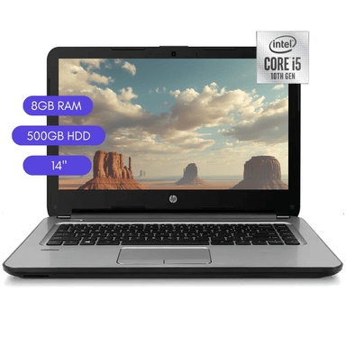 LAPTOP REACONDICIONADA HP 348 G7 14” CORE I5 10ª GEN 8GB RAM 500GB HDD 2GB VIDEO