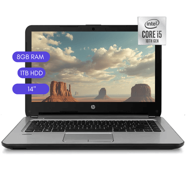 LAPTOP REACONDICIONADA HP 348 G7 14” CORE I5 10ª GEN 8GB RAM 1TB HDD 2GB VIDEO