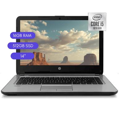 LAPTOP REACONDICIONADA HP 348 G7 14” CORE I5 10ª GEN 16GB RAM 512GB SSD  2GB VIDEO