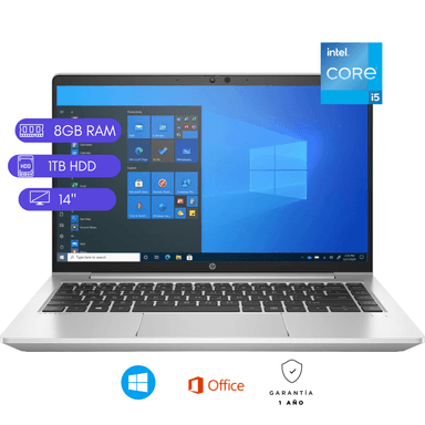 LAPTOP REACONDICIONADA HP 640 G8 CORE I5 11VA 8GB RAM 256GB SSD