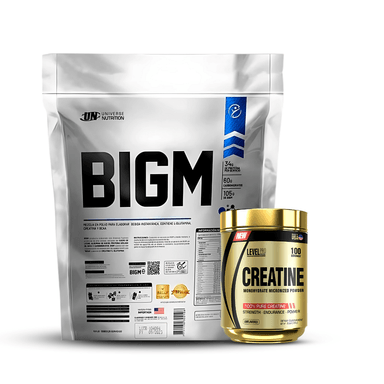 BIGM 5KG CHOCOLATE + CREATINA LEVEL PRO 250 GR