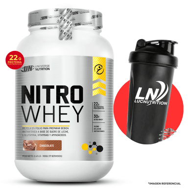 NITRO WHEY 1.1 KG CHOCOLATE + SHAKER