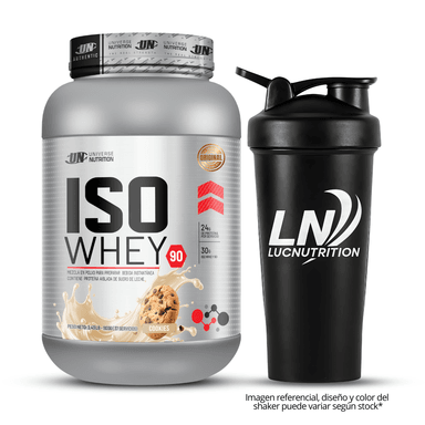 ISO WHEY 90 1.1 KG SABOR COOKIE AND CREAM + SHAKER