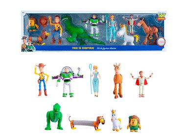 SET DE FIGURAS ARTICULABLES TOY STORY TS-M9REX