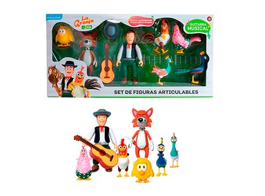 SET DE FIGURAS ARTICULABLES LA GRANJA DE ZENON GZM-8