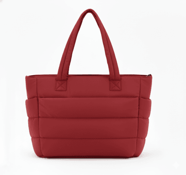 BOLSOS PUFFER TIPO TOTE BAGS PARA DAMA PORTALAPTOP - 2