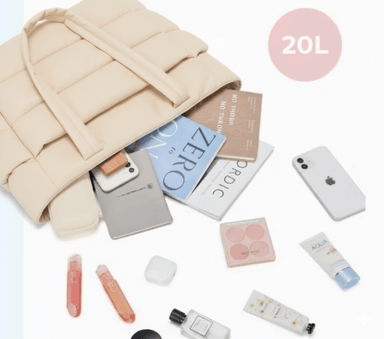 BOLSOS PUFFER TIPO TOTE BAGS PARA DAMA PORTALAPTOP - 3