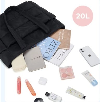 BOLSOS PUFFER TIPO TOTE BAGS PARA DAMA PORTALAPTOP - 3