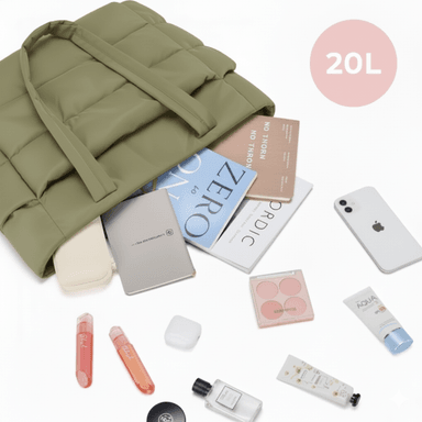 BOLSOS PUFFER TIPO TOTE BAGS PARA DAMA PORTALAPTOP - 3