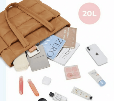 BOLSOS PUFFER TIPO TOTE BAGS PARA DAMA PORTALAPTOP - 3