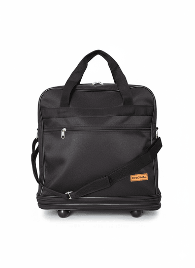 BOLSO EXPANDIBLE DE 3 PISOS CON RUEDAS - MALETA REGULABLE