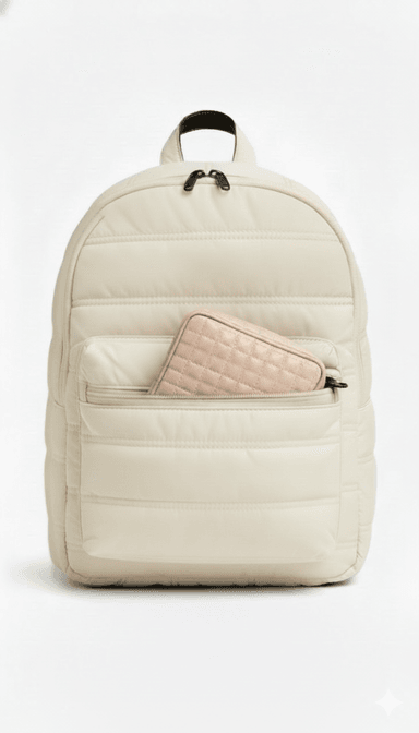 MOCHILA PUFFER LIDIA COMODIDAD Y FUNCIONALIDAD - 5