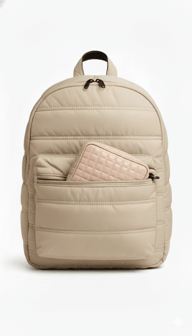MOCHILA PUFFER LIDIA COMODIDAD Y FUNCIONALIDAD - 5