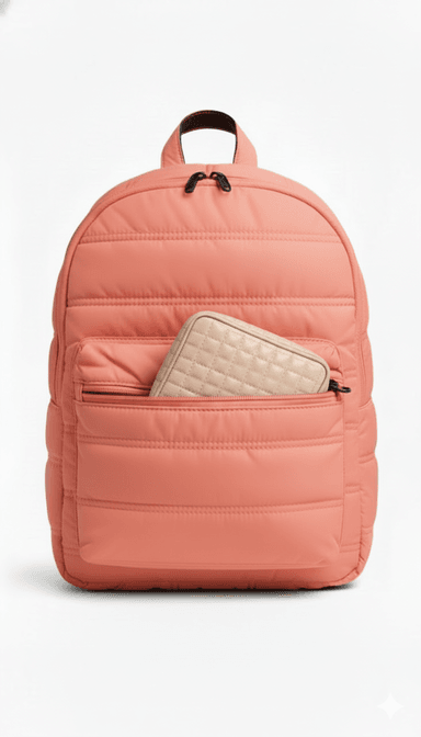 MOCHILA PUFFER LIDIA COMODIDAD Y FUNCIONALIDAD - 5