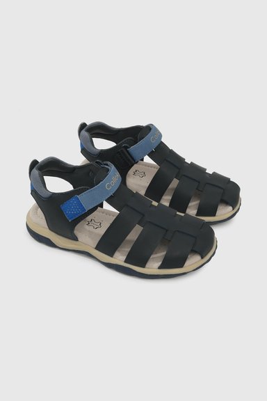 SANDALIA CASUAL COLLOKY KID NIÑO AZUL