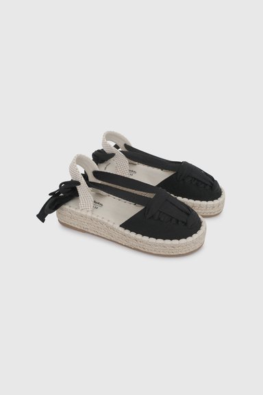 ALPARGATA CASUAL COLLOKY KID NIÑA NEGRO